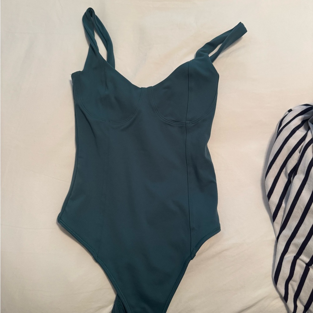 Abercrombie & Fitch Green Bodysuit